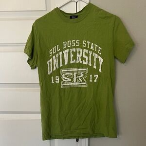 MV Sport Sul Ross State University green Tee
